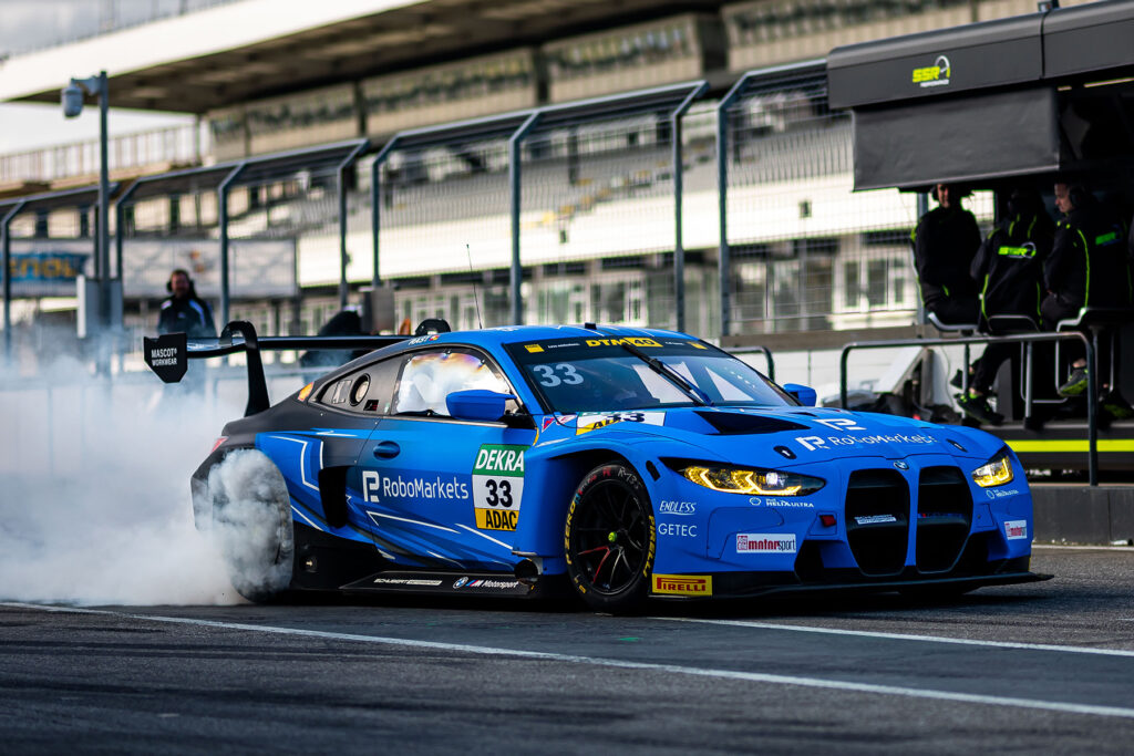 DTM René Rast BMW Hockenheim Test 2024