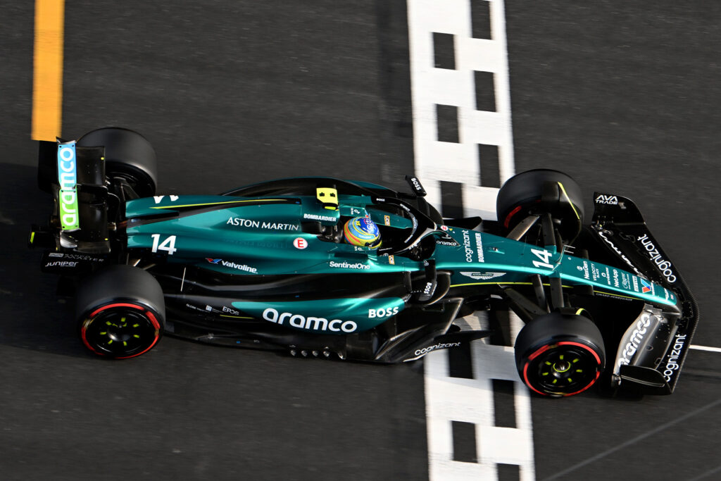 Formel 1 Alonso Aston Martin China 2024