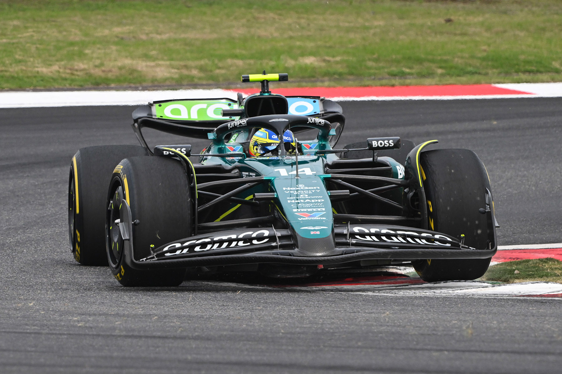 Formel 1 Fernando Alonso Aston Martin China 2024