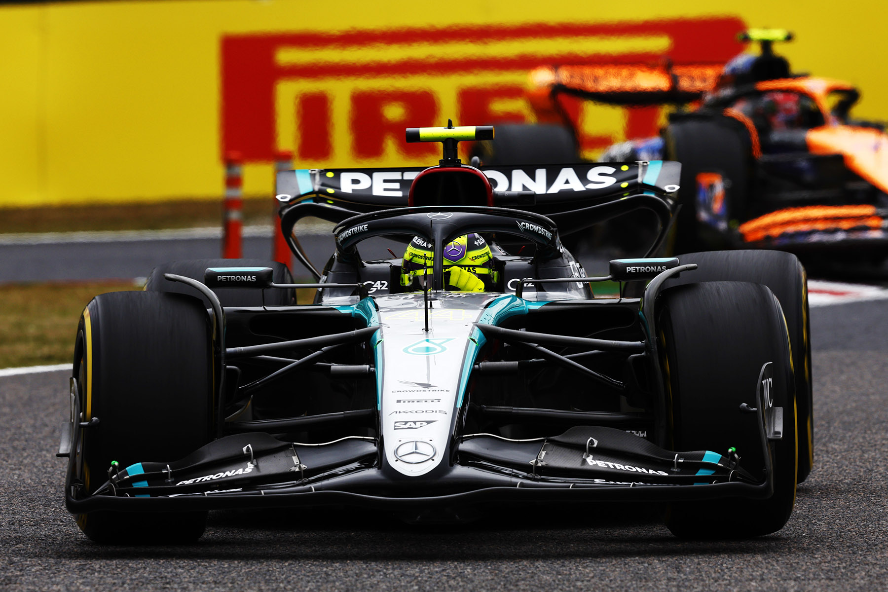 Formel 1 Lewis Hamilton Mercedes Suzuka 2024