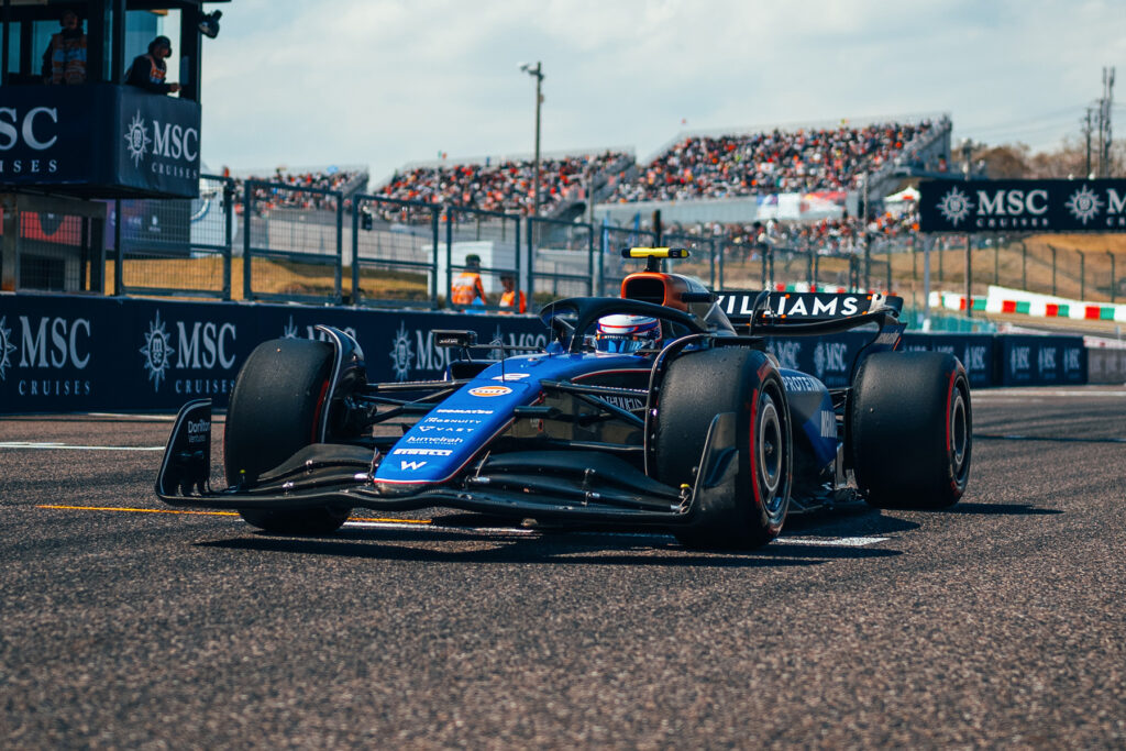 Formel 1 Logan Sargeant Williams Suzuka 2024