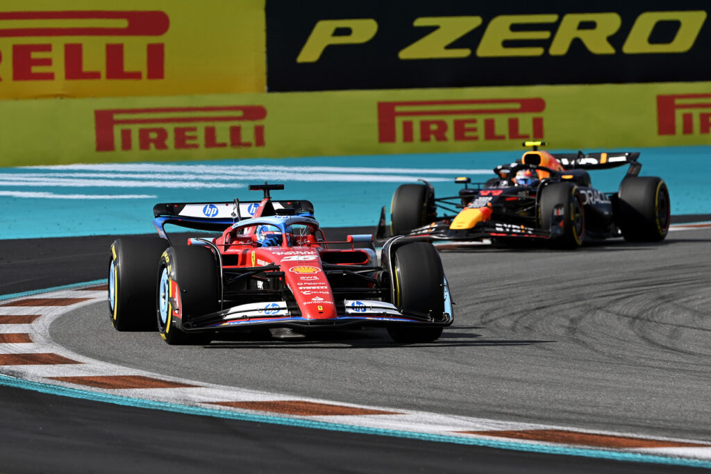 Formel 1 Charles Leclerc Ferrari Miami 2024