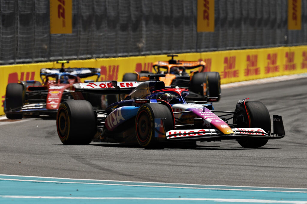 Formel 1 Daniel Ricciardo Racing Bulls Miami 2024