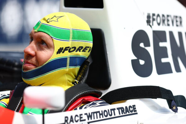 Formel 1 Vettel Senna McLaren Imola 2024