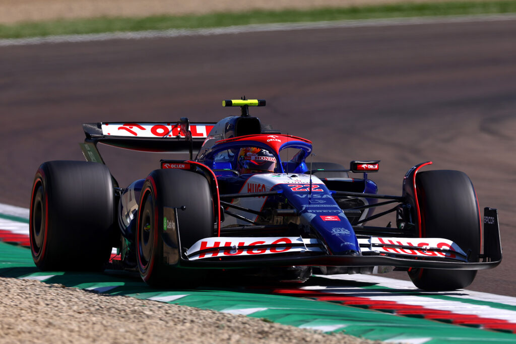 Formel 1 Yuki Tsunoda Racing Bulls Imola 2024