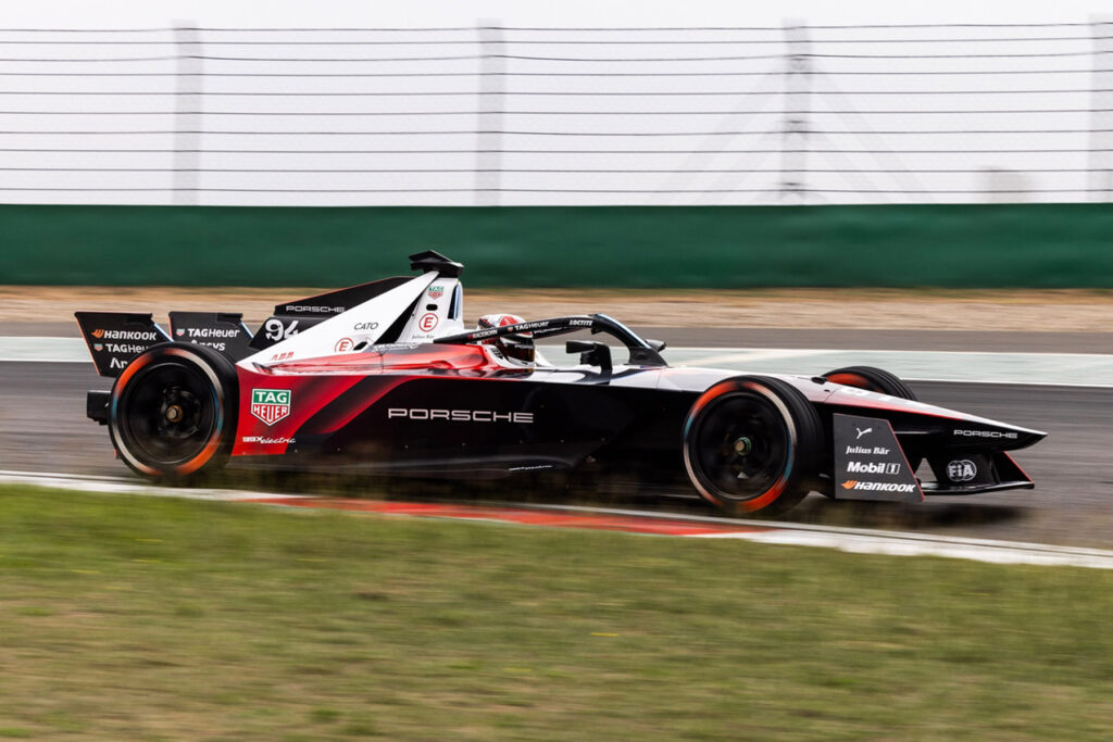 Formel E Pascal Wehrlein Shanghai 2024