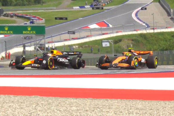 Formel 1 Norris Verstappen Crash Spielberg 2024