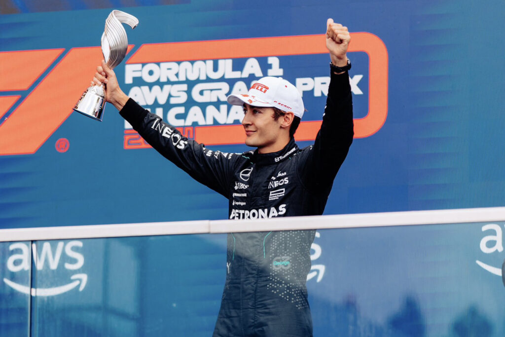 Formel 1 George Russell Mercedes Kanada 2024