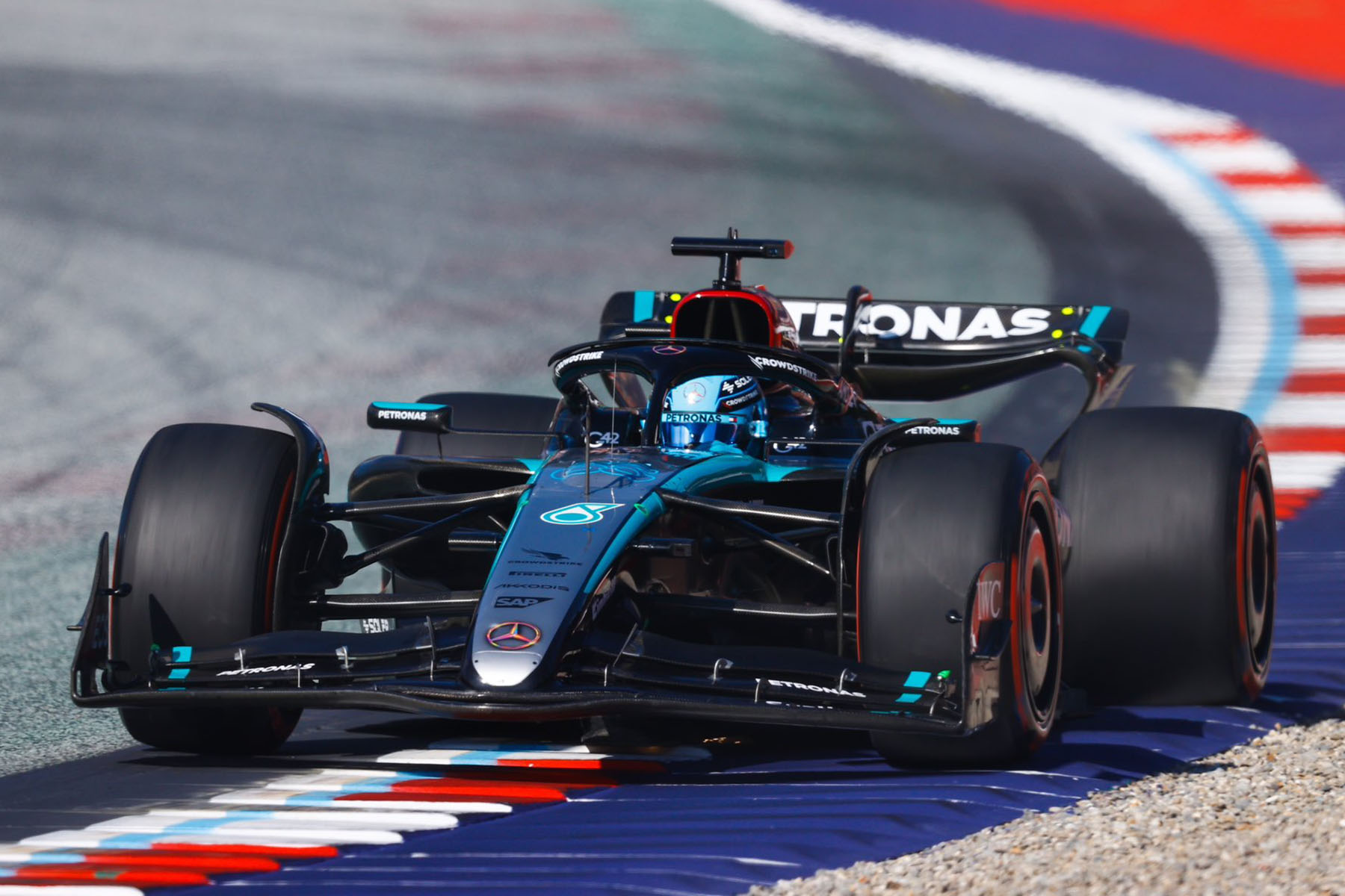 Formel 1 George Russell Mercedes Spielberg Sieger 2024