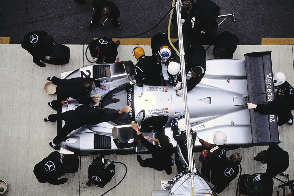 Michael Schumacher Mercedes-Benz C 291 1991