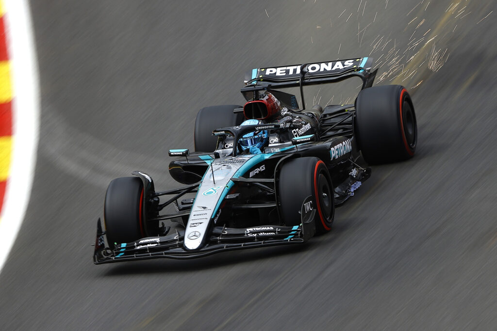 Formel 1 George Russell Mercedes Spa 2024