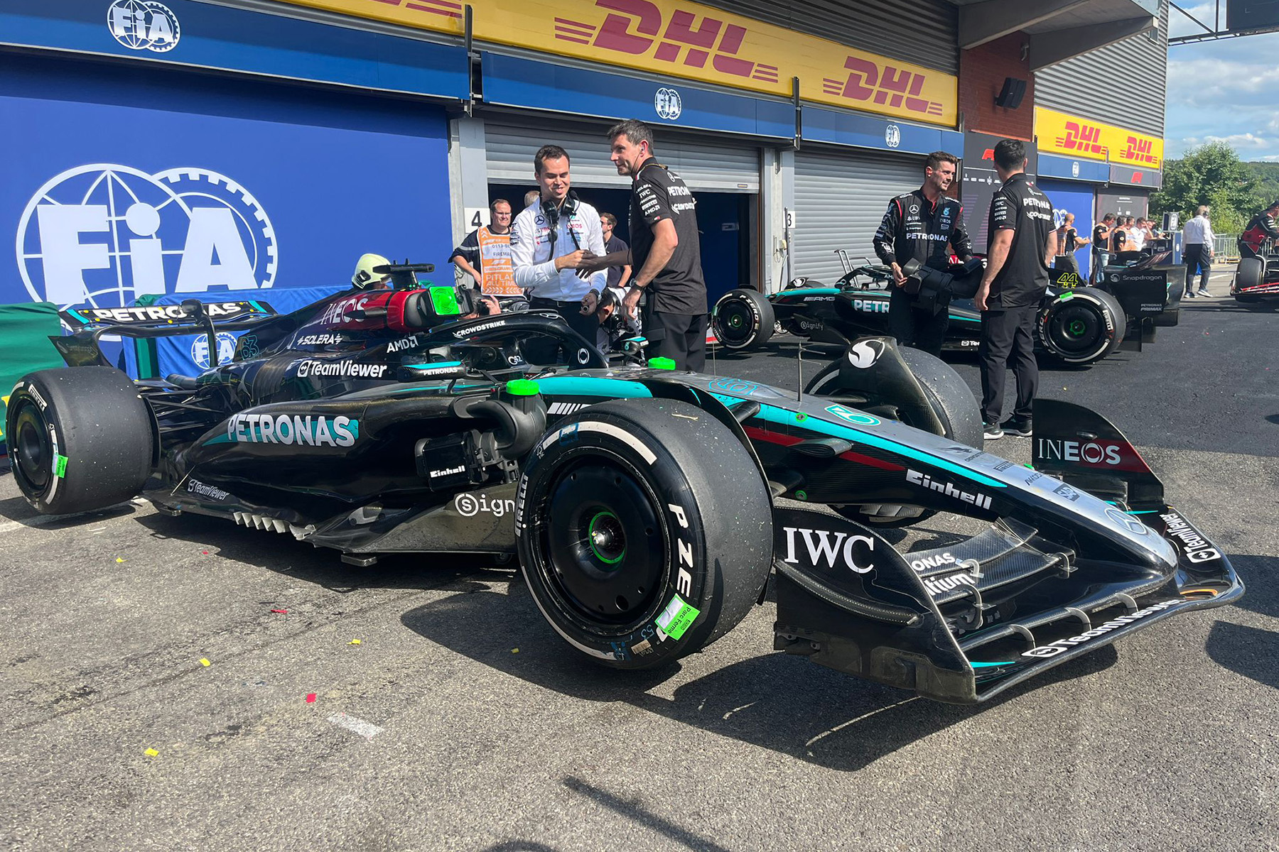 Formel 1 Russell Auto Spa 2024