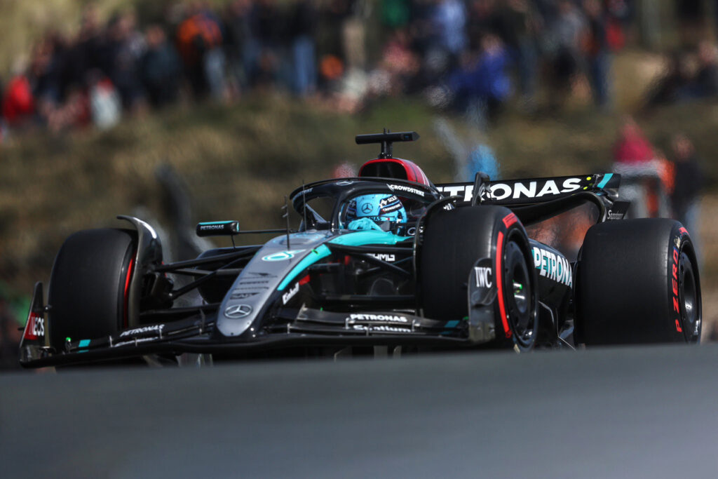 Formel 1 Russell Mercedes Zandvoort 2024
