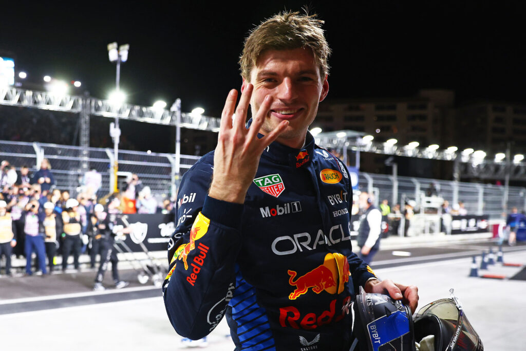 Formel 1 Max Verstappen Red Bull Las Vegas 2024 4. WM Titel