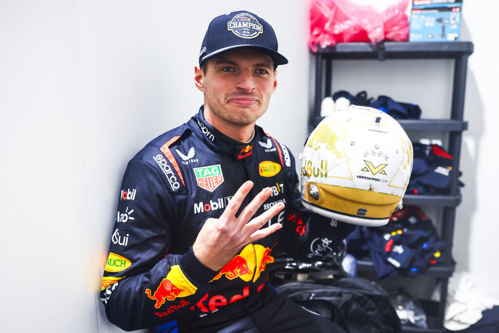 Formel 1 Max Verstappen Red Bull Las Vegas 2024 4. WM Titel