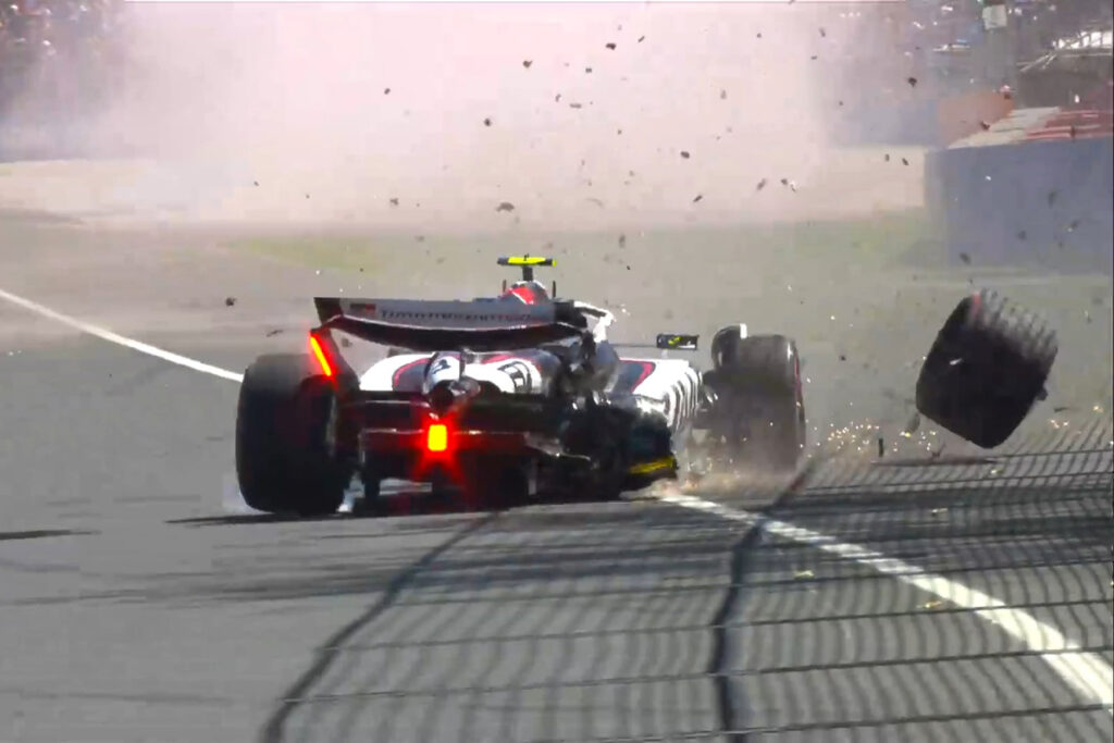 F1 Bearman Crash Australien 2025