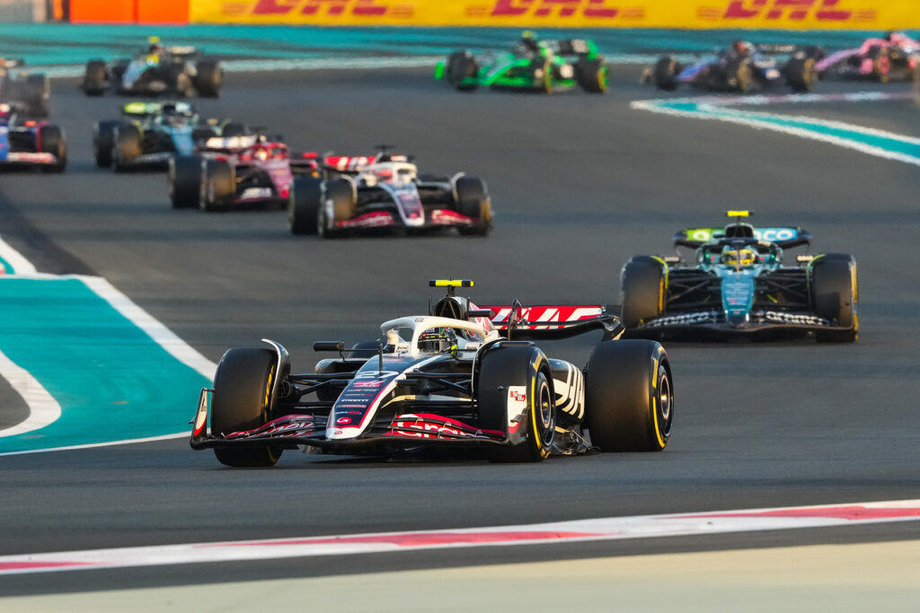 Formel 1 Nico Hülkenberg Haas Abu Dhabi 2024