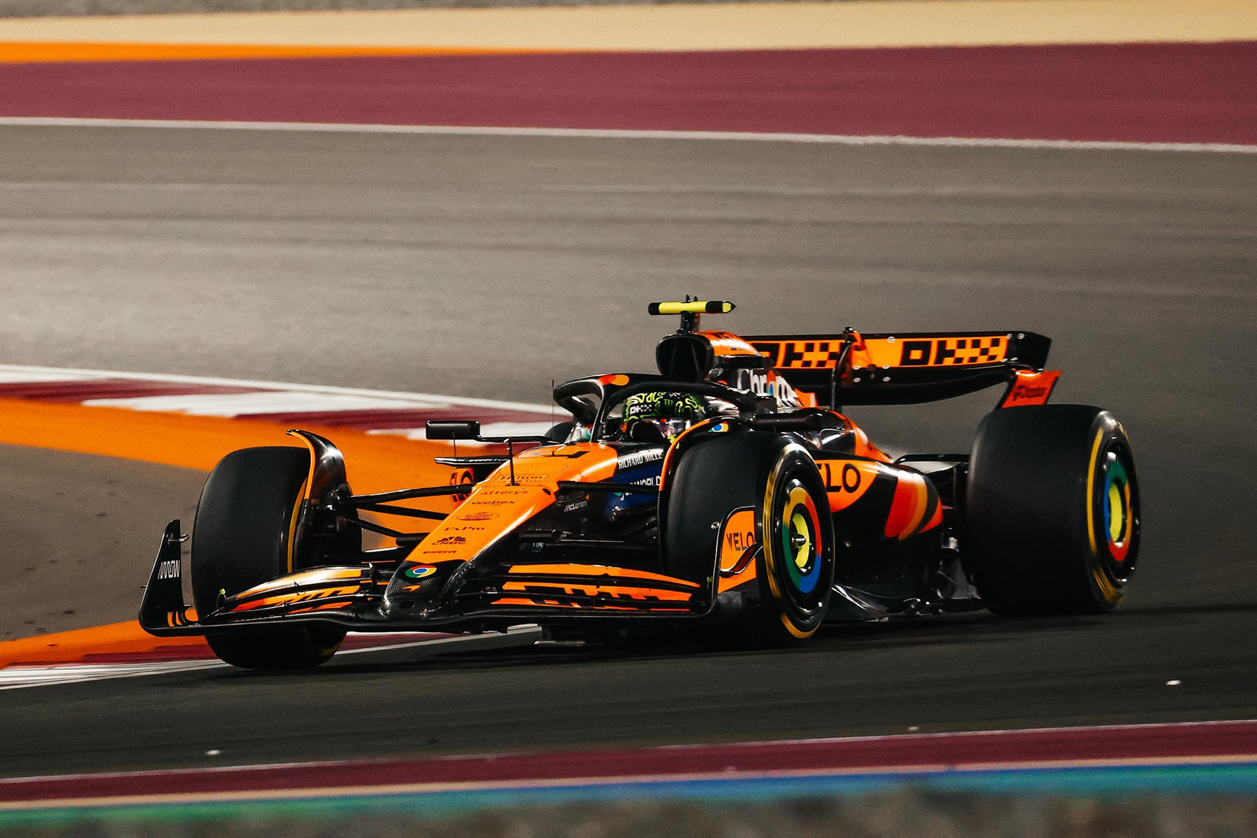 Formel 1 Norris McLaren Katar 2024