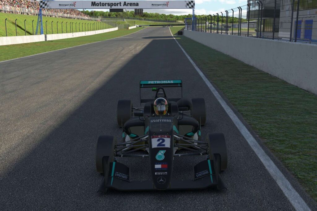 Kimi Antonelli, Mercedes, iRacing, Credit: iRacing