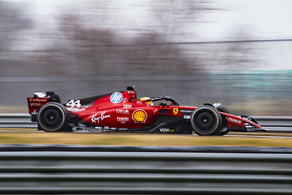Formel 1 Lewis Hamilton erster Ferrari Test 2025