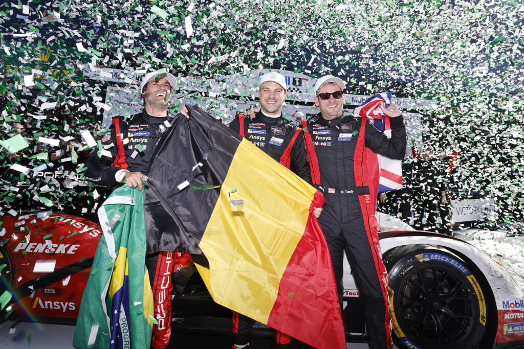 Porsche #7 Felipe Nasr, Nick Tandy, Laurens Vanthoor 24h Daytona Sieger 2025