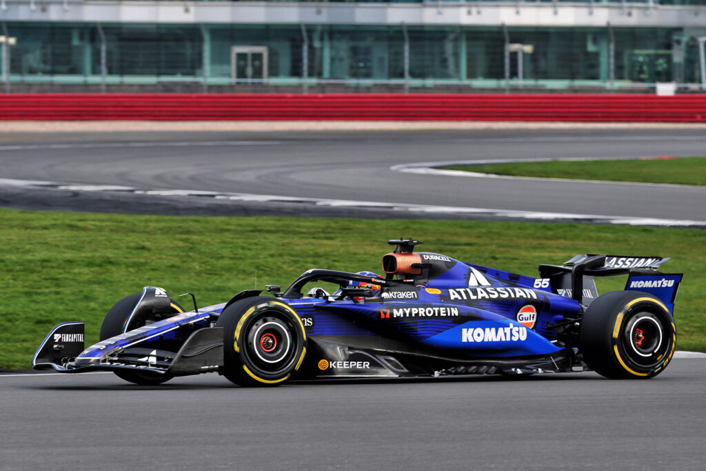 Formel 1 Carlos Sainz Williams Test 2025