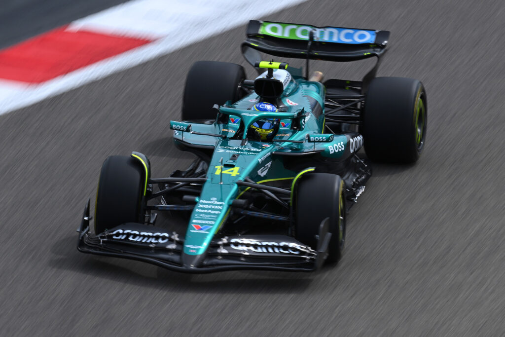 Formel 1 Aston Martin Fernando Alonso 2025 Bahrain Test