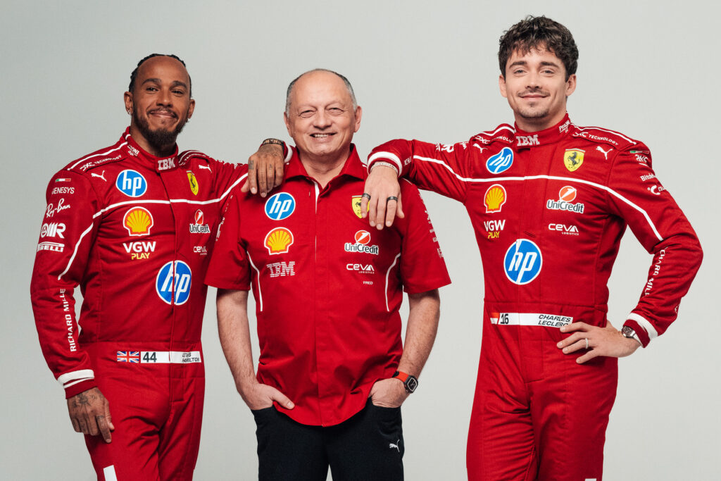 Formel 1 Ferrari Hamilton Leclerc Vasseur 2025