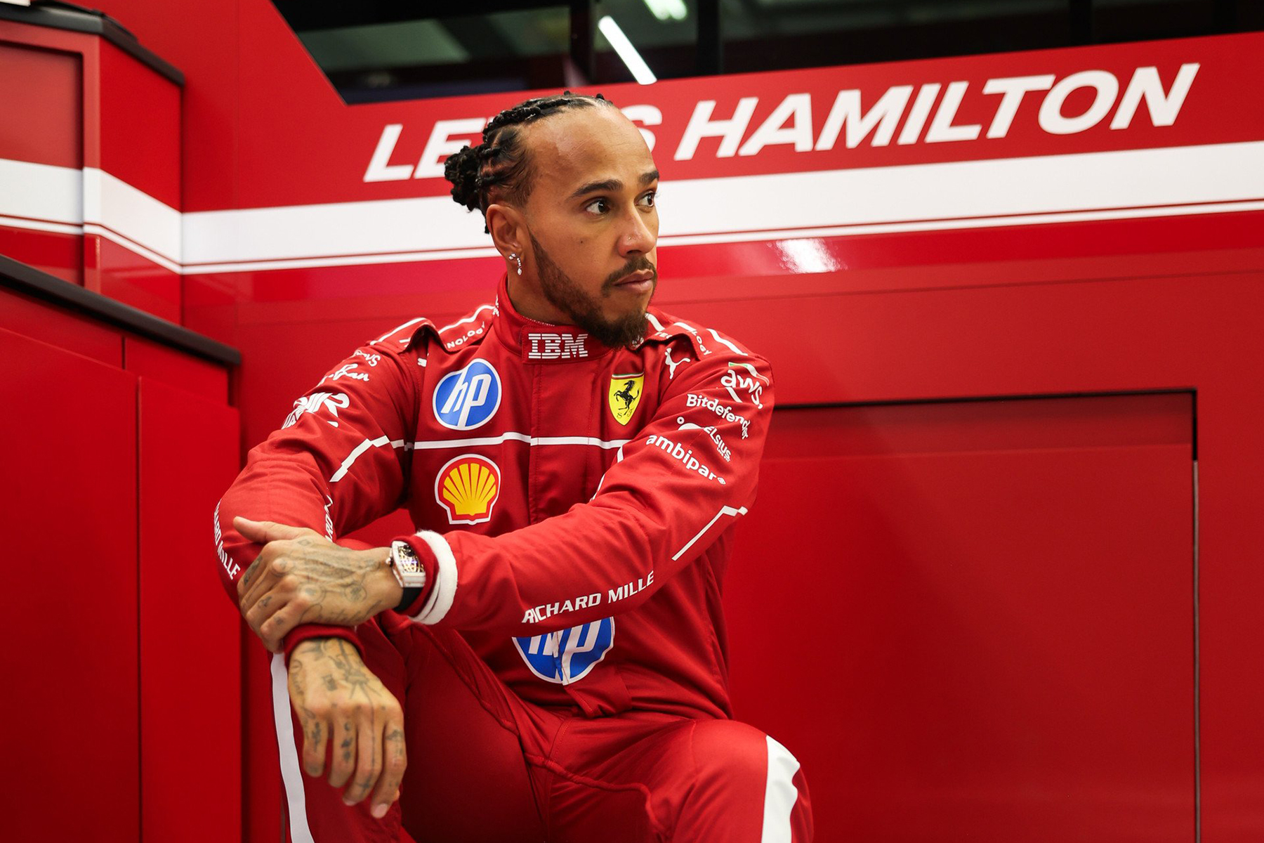 Formel 1 Lewis Hamilton Ferrari 2025