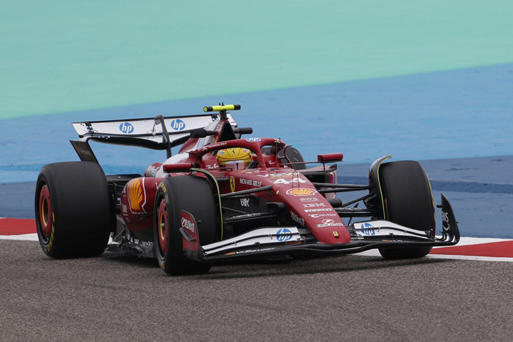 Formel 1 Lewis Hamilton Ferrari Bahrain Test 2025