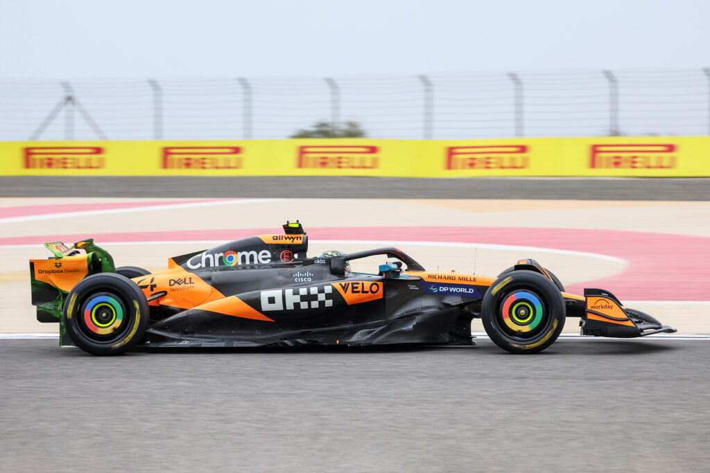 Formel 1 Lando Norris McLaren Bahrain Test 2025