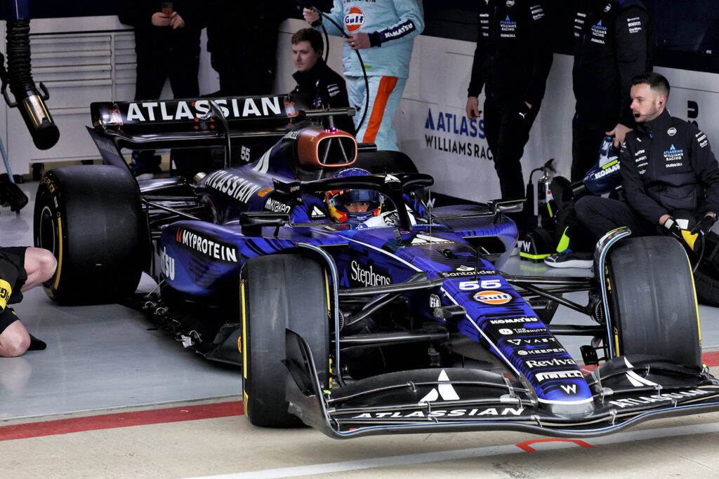 Formel 1 Carlos Sainz Williams Test 2025