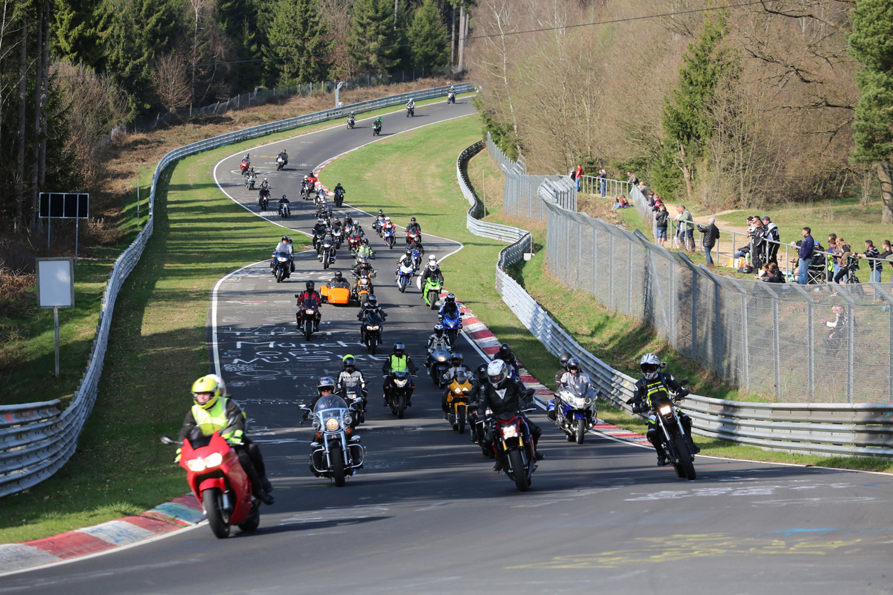 Motorrad Nordschleife