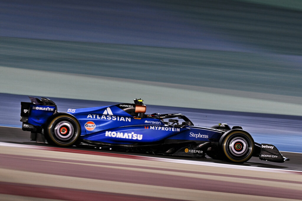 Formel 1 Carlos Sainz Williams Bahrain Test 2025