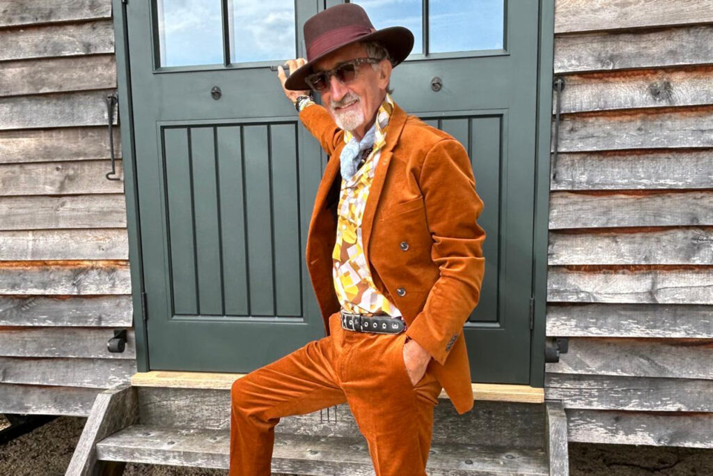 Eddie Jordan 24 August in Südafrika vor Auftritt mit Band