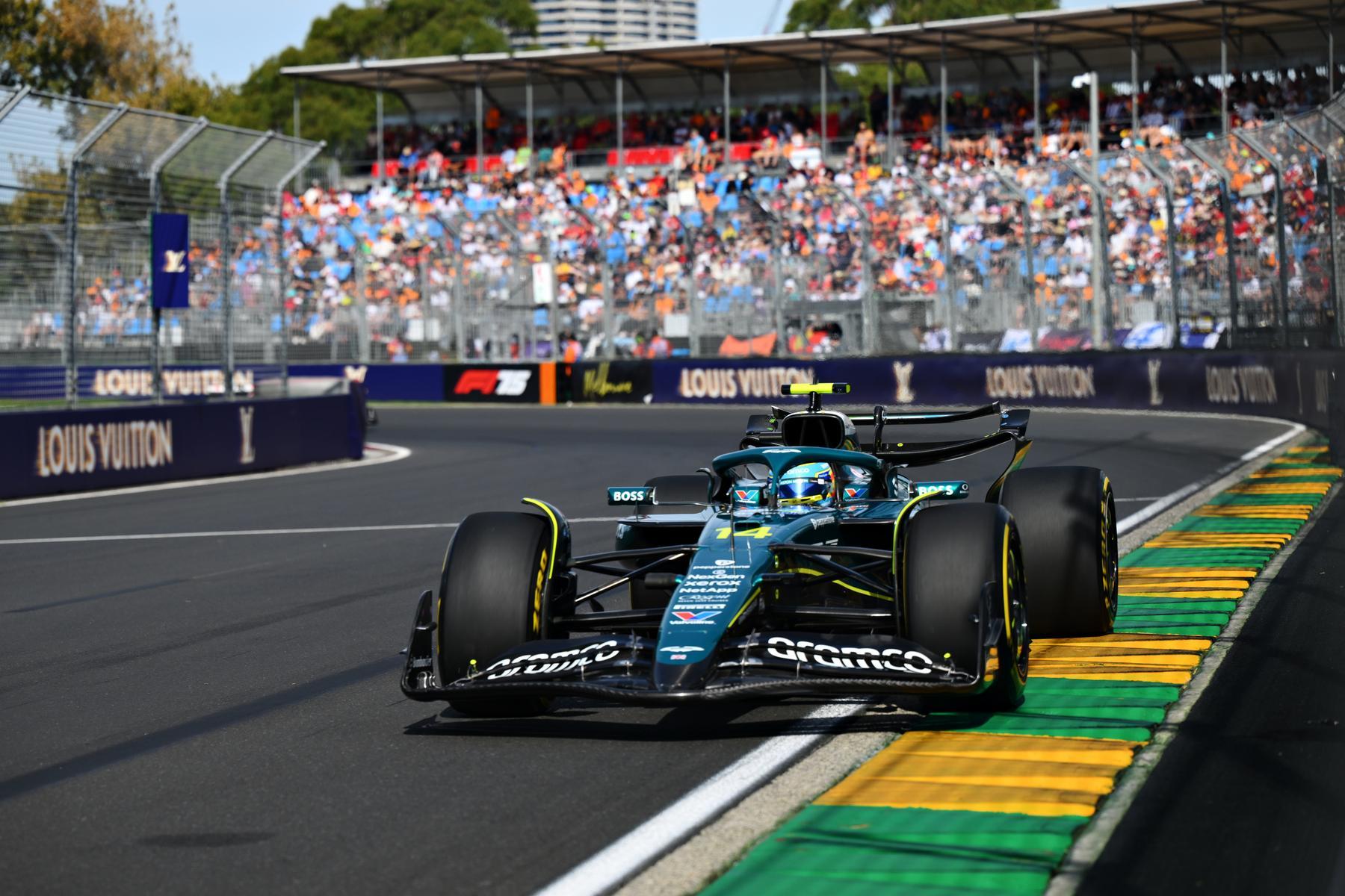 Formel 1 Fernando Alonso Aston Martin Australien 2025