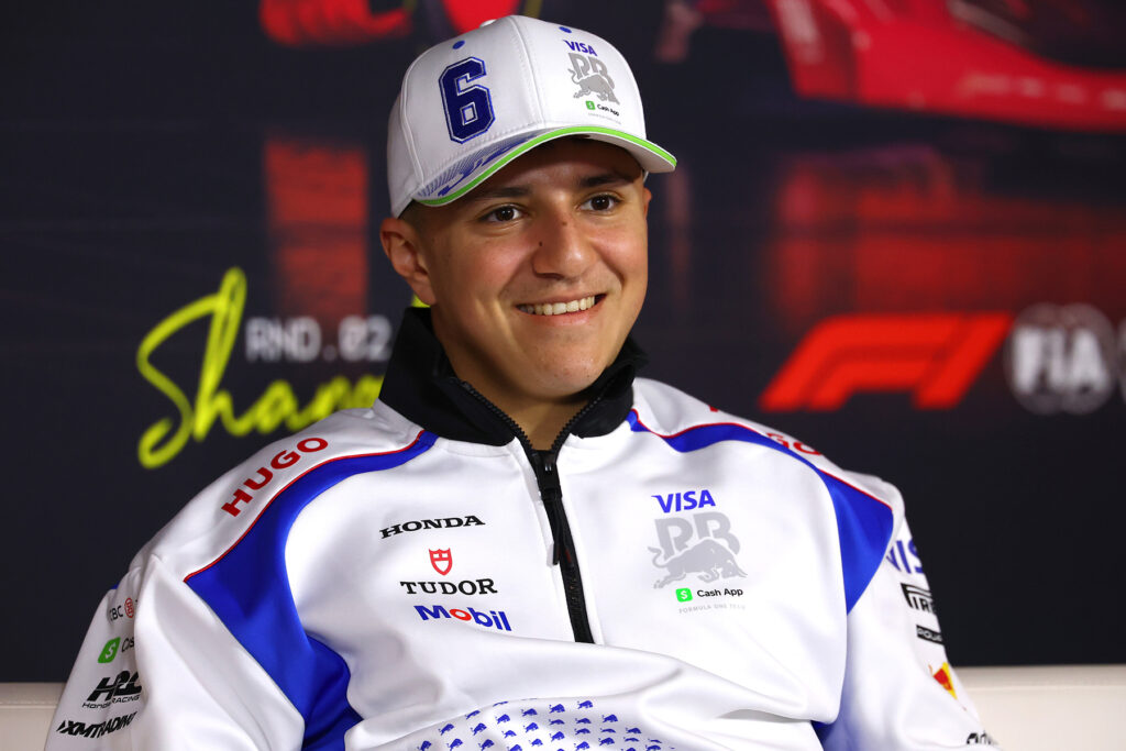 Formel 1 Isack Hadjar Racing Bulls China 2025