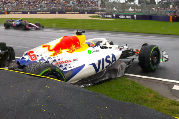 Formel 1 Hadjar Crash Australien 2025