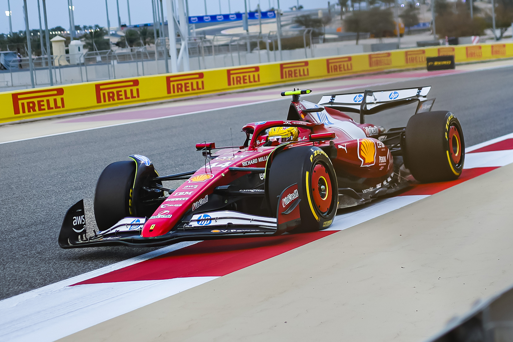 Formel 1 Lewis Hamilton Ferrari Bahrain Test 2025