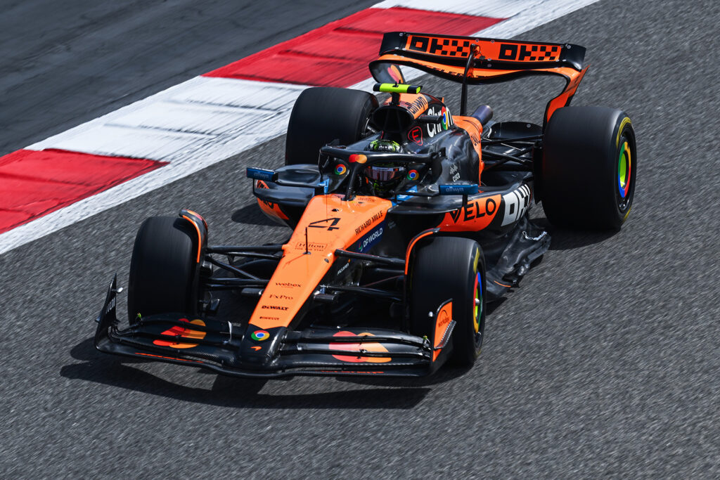Formel 1 Lando Norris McLaren Bahrain Test 2025
