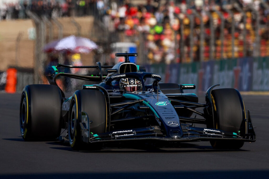 Formel 1 George Russell Mercedes China 2025