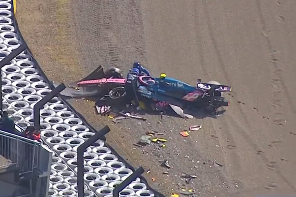 Formel 1 Doohan Japan Crash 2025