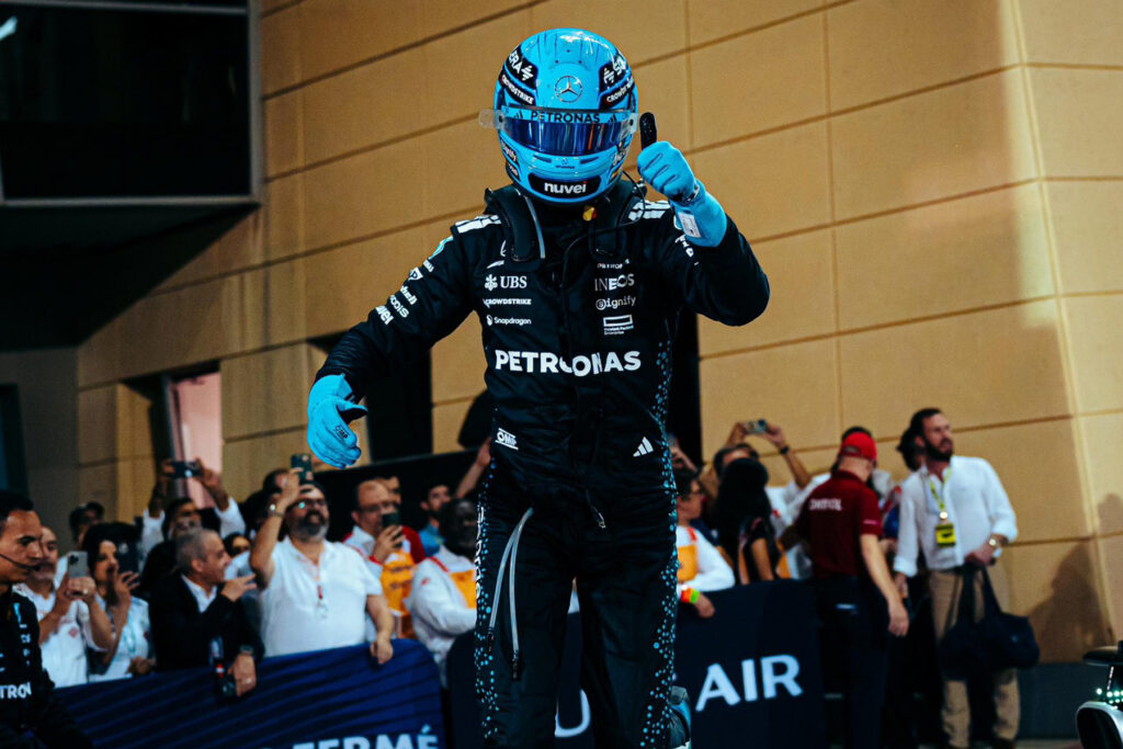 Formel 1 George Russell Mercedes Bahrain 2025