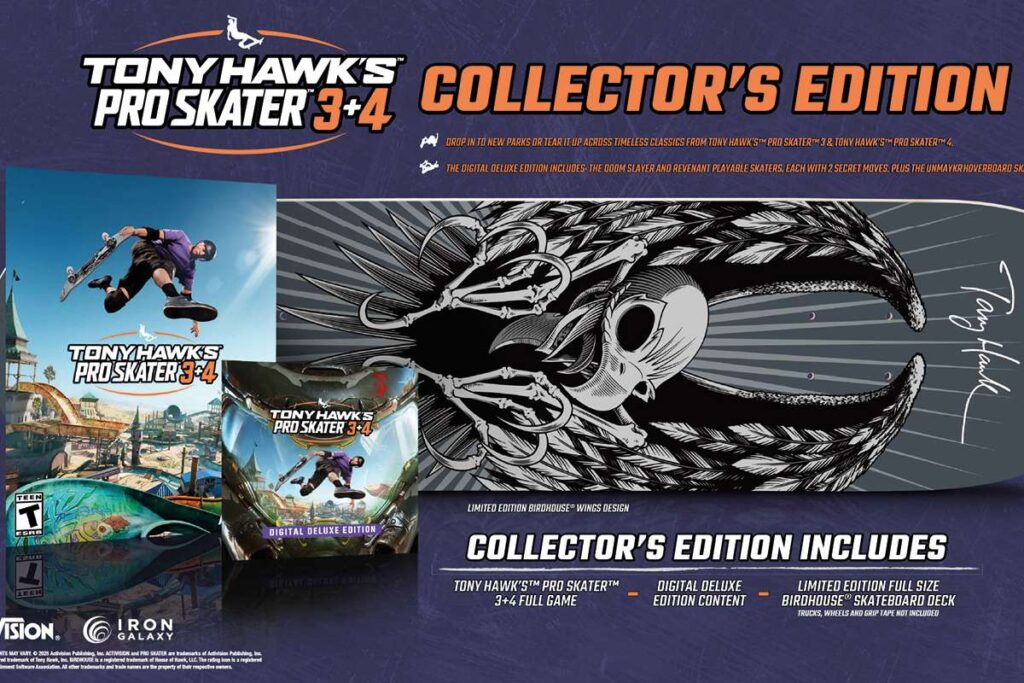 Tony Hawk's Pro Skater 3 + 4, Credit: Activision