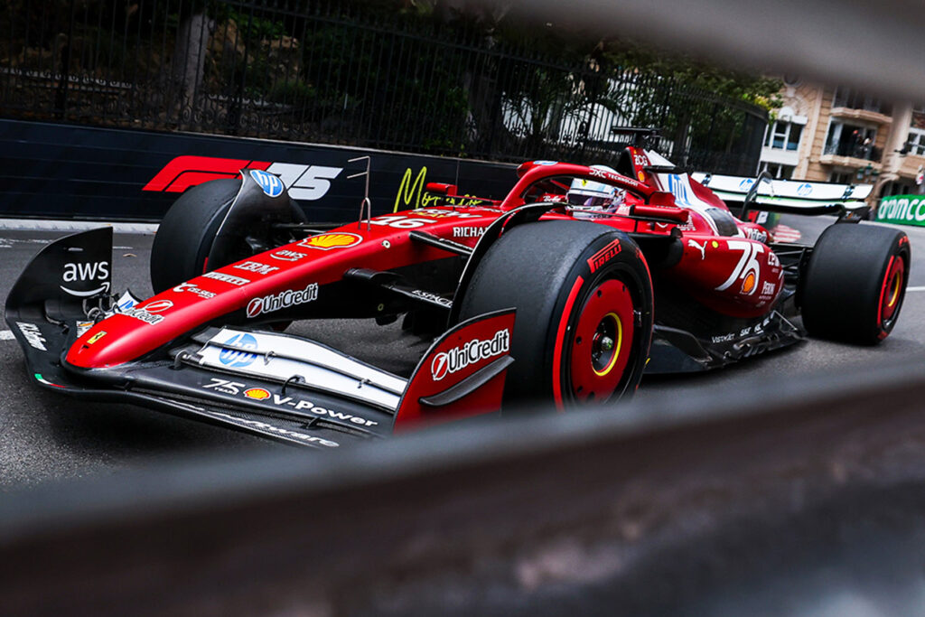 Formel 1 Charles Leclerc Ferrari Monaco 2025
