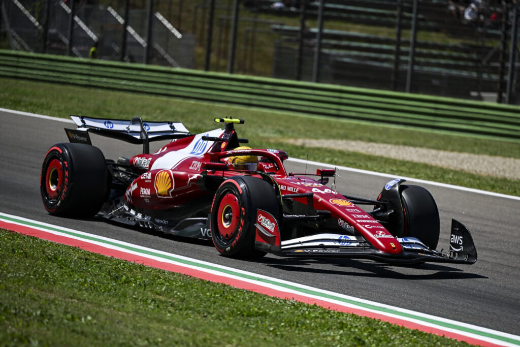 Formel 1 Lewis Hamilton Ferrari Imola 2025