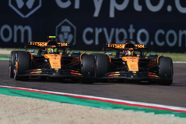 Formel 1 Oscar Piastri und Lando Norris McLaren Imola 2025