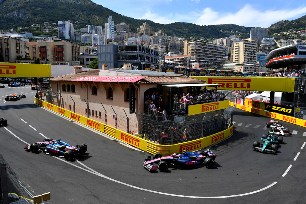 Formel 1 Monaco Rascasse-Kurve 2025