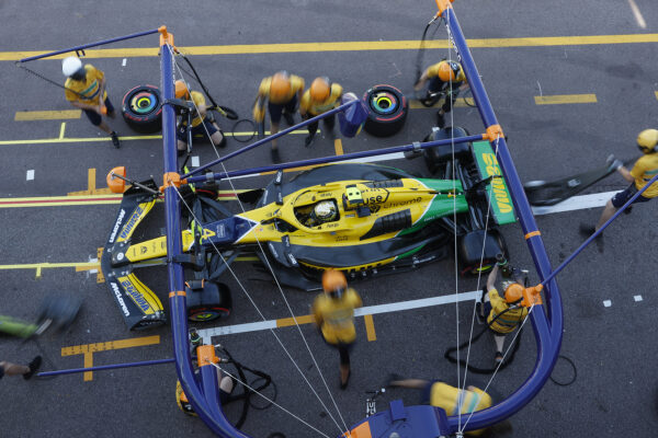 Formel 1 Monaco Boxenstopp