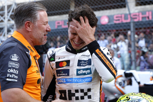 Formel 1 Lando Norris McLaren Monaco 2025 Sieg